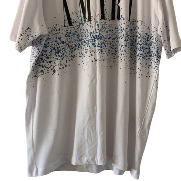 🆕 Amiri Crystal Core Logo Painter T-Shirt🔥 - Picture 4 of 11